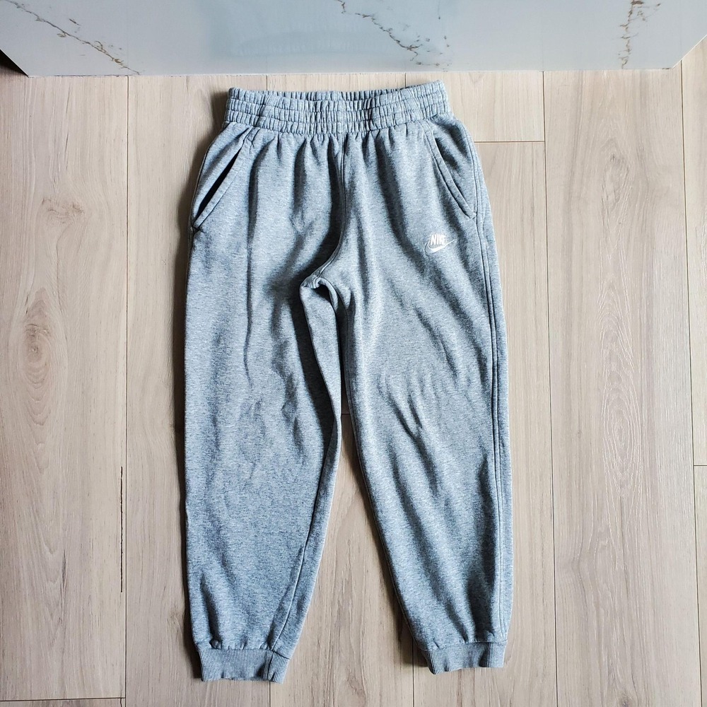 Nike Sweatpants Mens L Gray Joggers Drawstring Pockets‎ Lounge Gym Workout